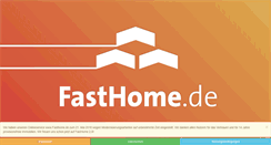 Desktop Screenshot of fasthome.de