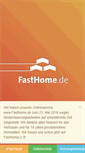 Mobile Screenshot of fasthome.de
