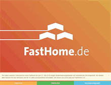 Tablet Screenshot of fasthome.de